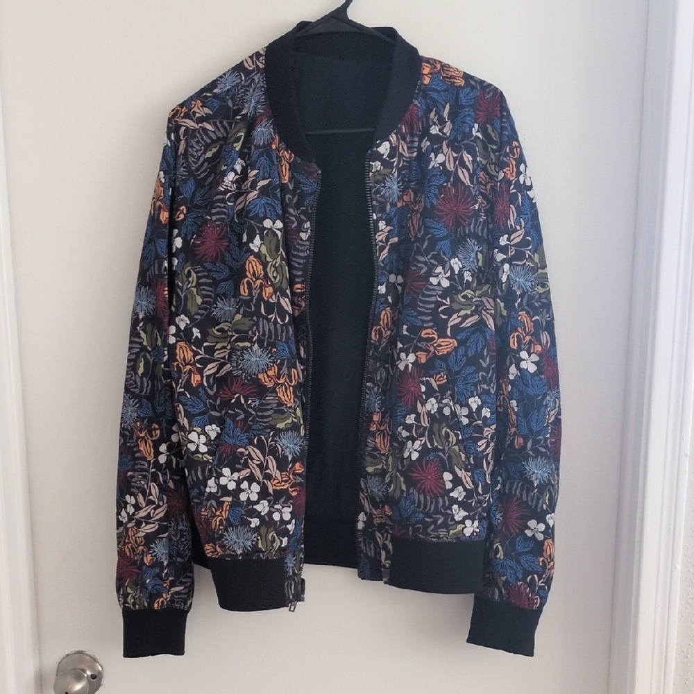 H&M Multicolor Bomber Jacket
